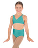 Solid Lycra Asymetric Bra