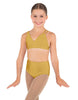 Solid Lycra Asymetric Bra