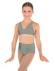 Solid Lycra Asymetric Bra