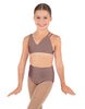 Solid Lycra Asymetric Bra