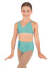 Solid Lycra Asymetric Bra