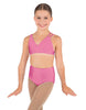 Solid Lycra Asymetric Bra