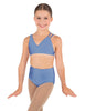 Solid Lycra Asymetric Bra