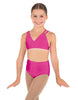 Solid Lycra Asymetric Bra