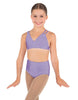 Solid Lycra Asymetric Bra