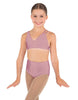 Solid Lycra Asymetric Bra