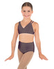 Solid Lycra Asymetric Bra