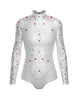 Chanel LS Tneck Open Back Leotard