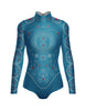 Chanel LS Tneck Open Back Leotard