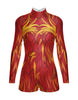 Phoenix LS Tneck Keyhole Back Biketard