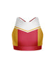 Field Goal High Neck Spaghetti Strap Crop Top