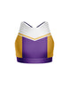 Field Goal High Neck Spaghetti Strap Crop Top