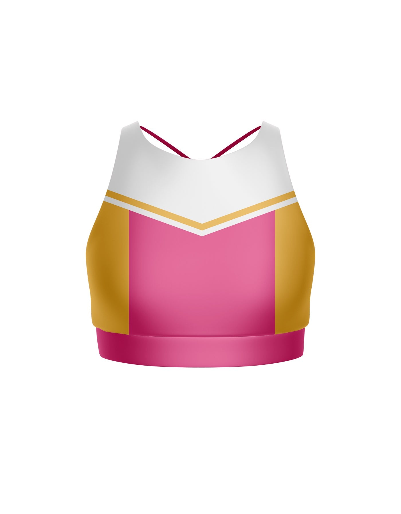 Field Goal High Neck Spaghetti Strap Crop Top