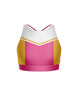 Field Goal High Neck Spaghetti Strap Crop Top