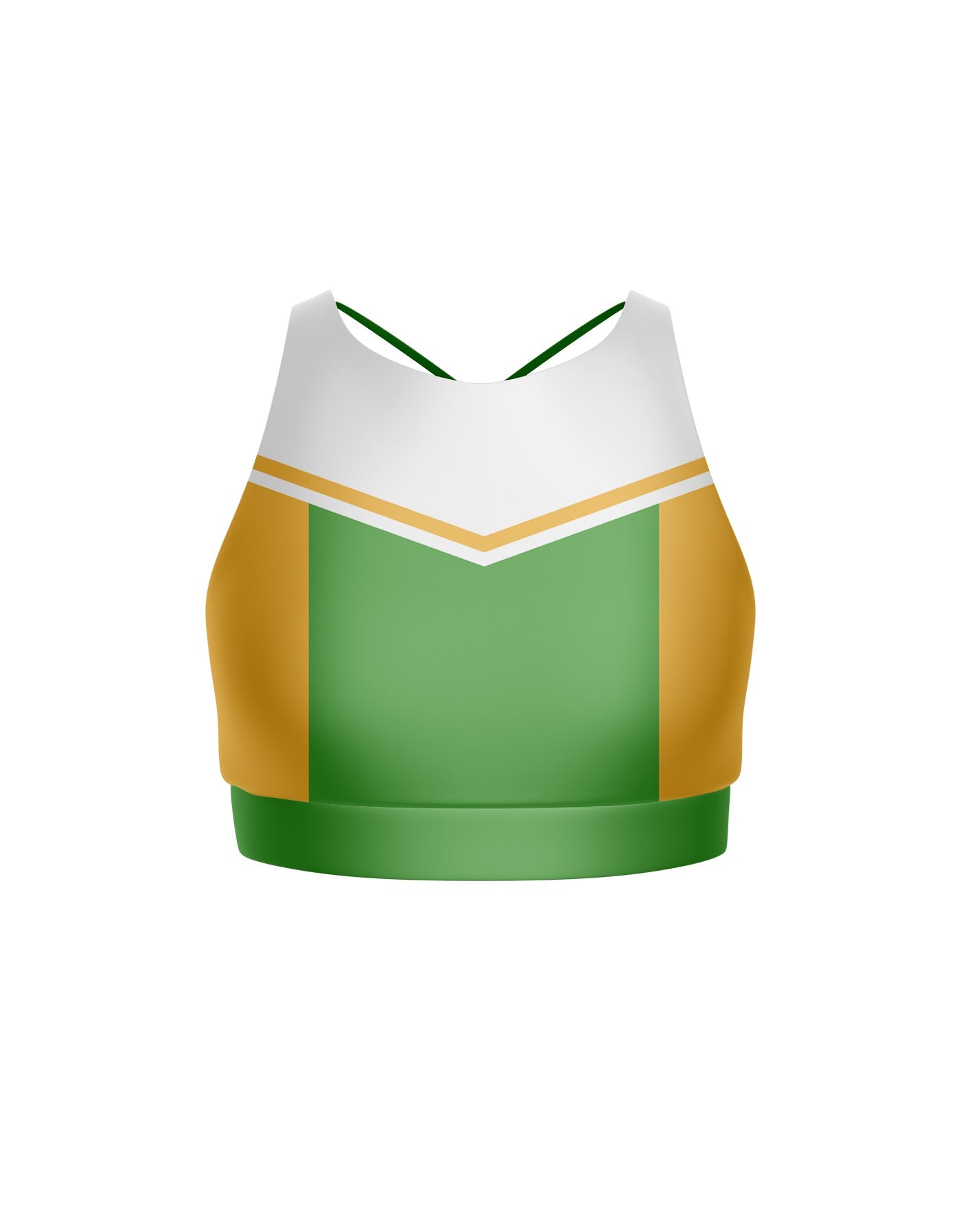Field Goal High Neck Spaghetti Strap Crop Top