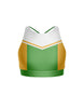 Field Goal High Neck Spaghetti Strap Crop Top
