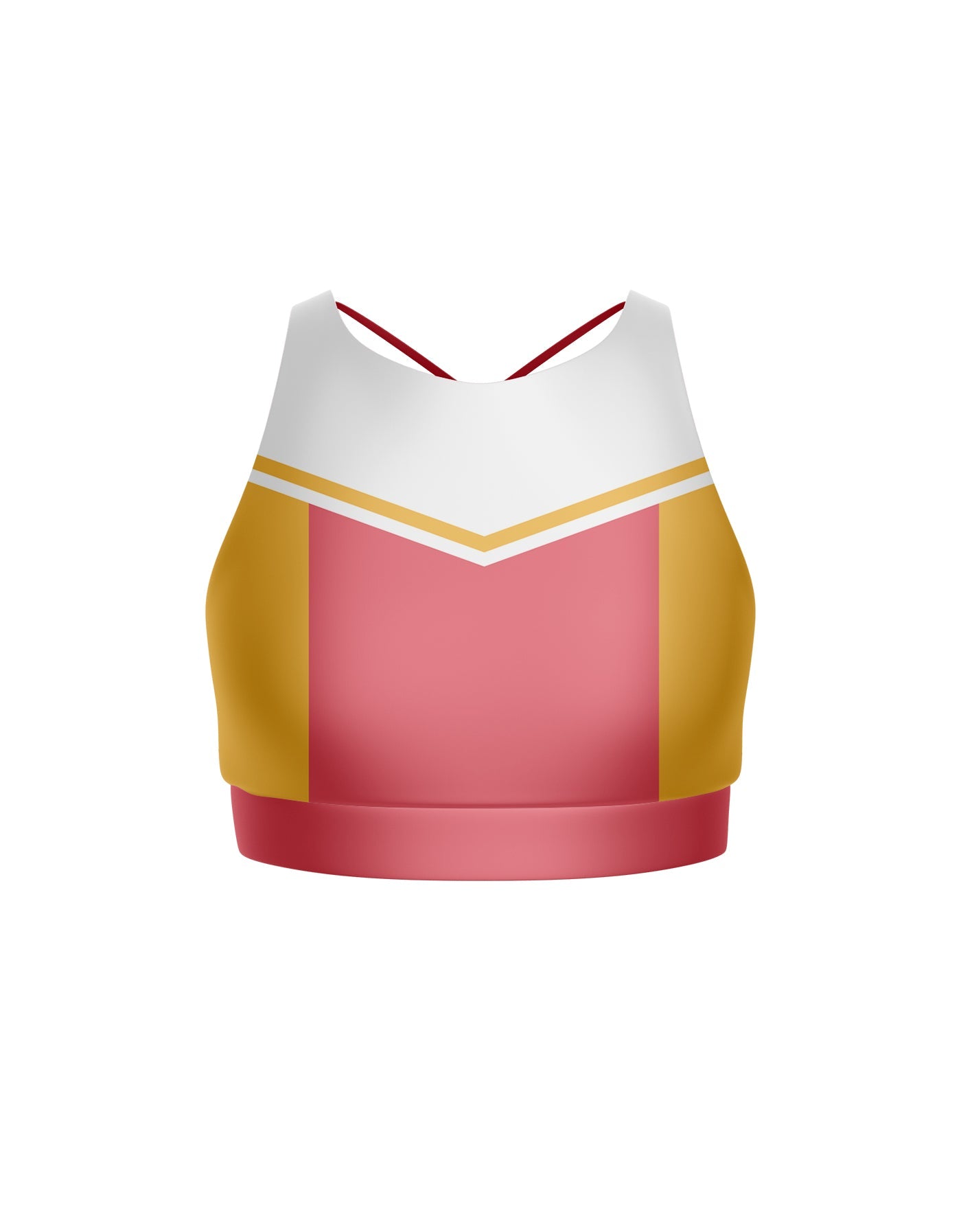 Field Goal High Neck Spaghetti Strap Crop Top