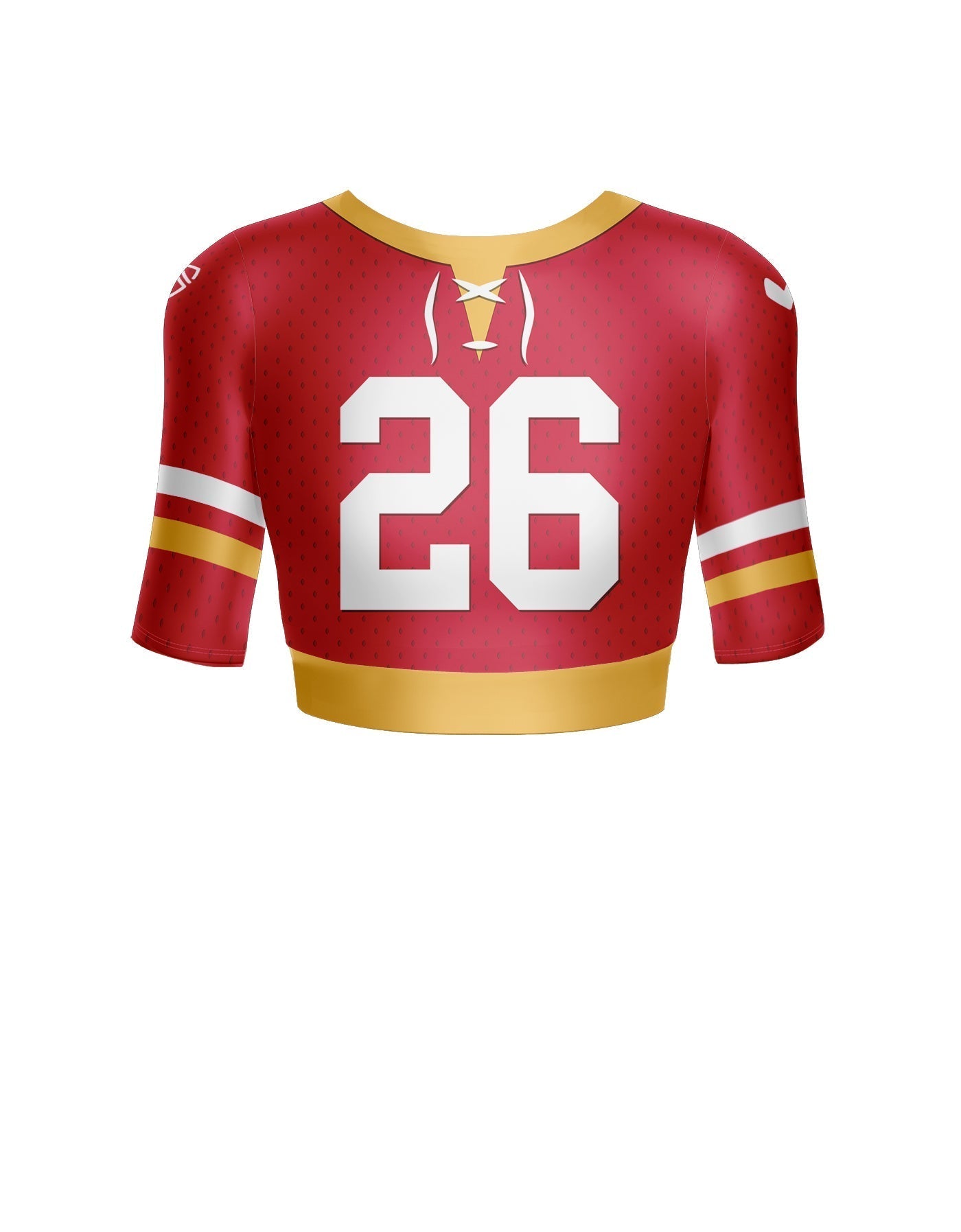 Field Goal Short Sleeve Crop Top