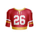 Field Goal Short Sleeve Crop Top
