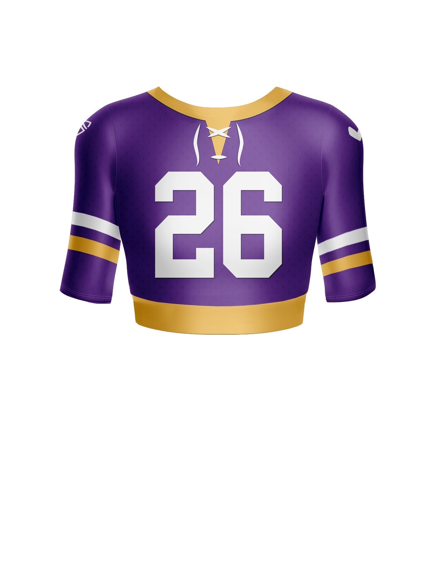 Field Goal Short Sleeve Crop Top