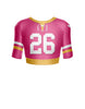 Field Goal Short Sleeve Crop Top