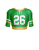 Field Goal Short Sleeve Crop Top