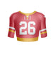 Field Goal Short Sleeve Crop Top