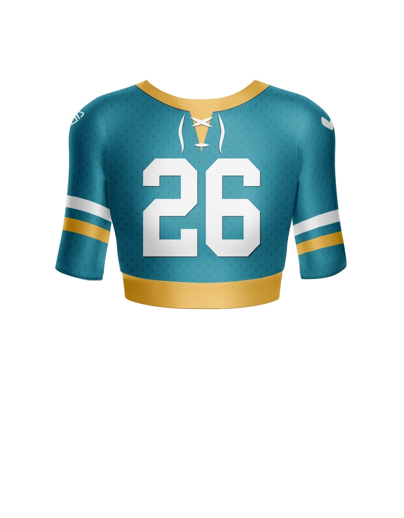 Field Goal Short Sleeve Crop Top