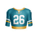 Field Goal Short Sleeve Crop Top