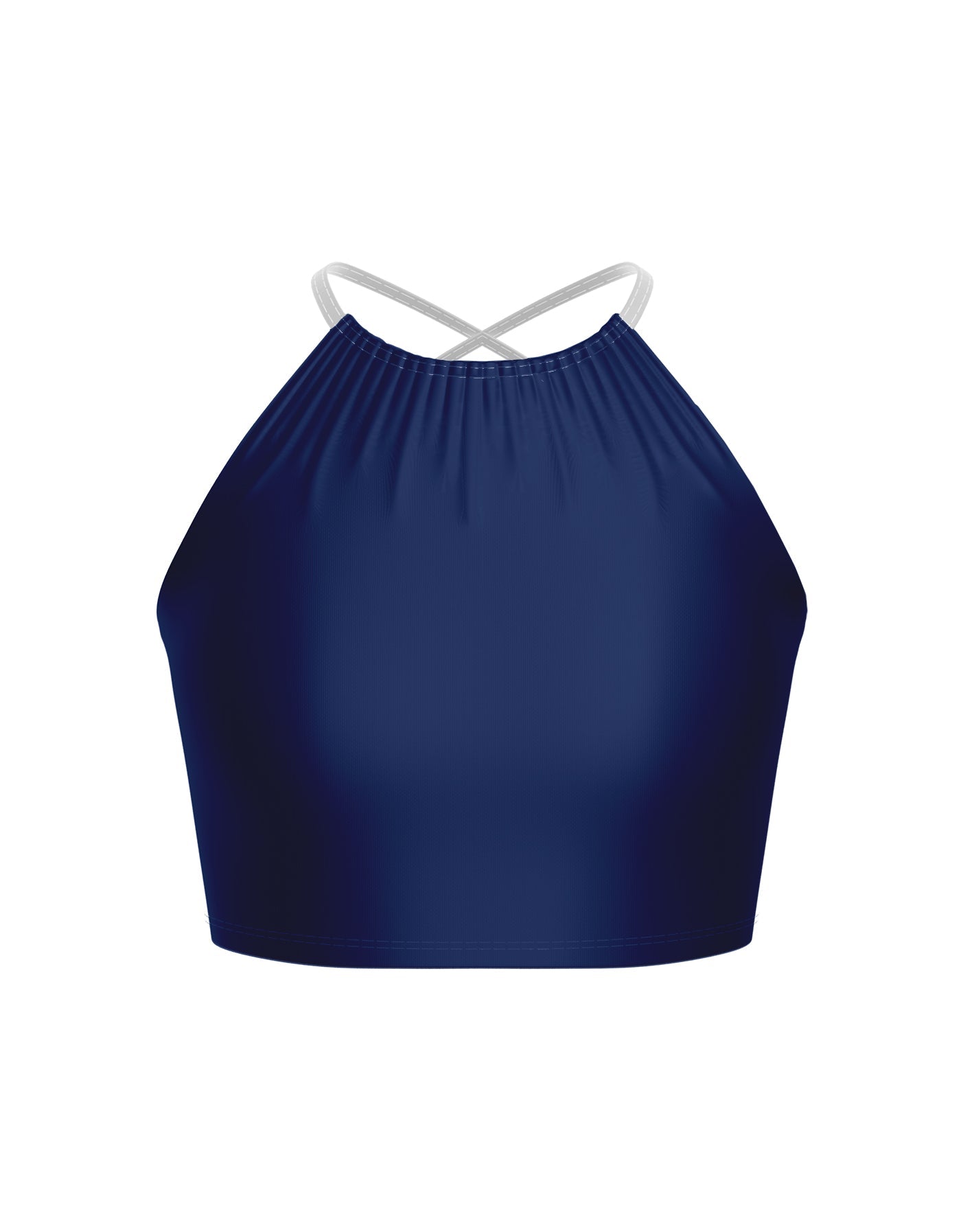 Red White and Blue Moving On Crop Top