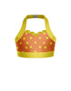 Surfin USA Halter Sweetheart Bra with Ruffle