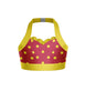 Surfin USA Halter Sweetheart Bra with Ruffle