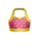 Surfin USA Halter Sweetheart Bra with Ruffle
