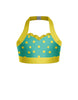 Surfin USA Halter Sweetheart Bra with Ruffle