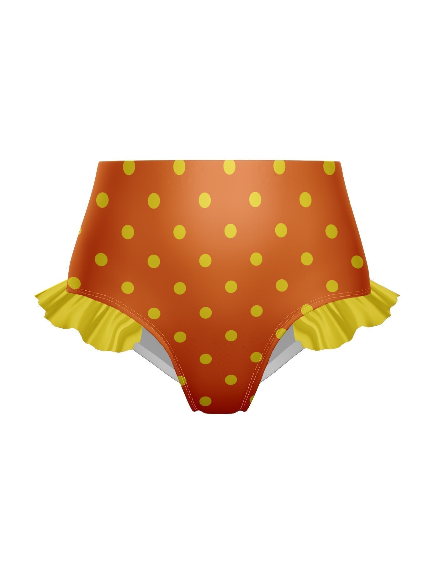 Surfin USA High Rise Panty with Ruffle