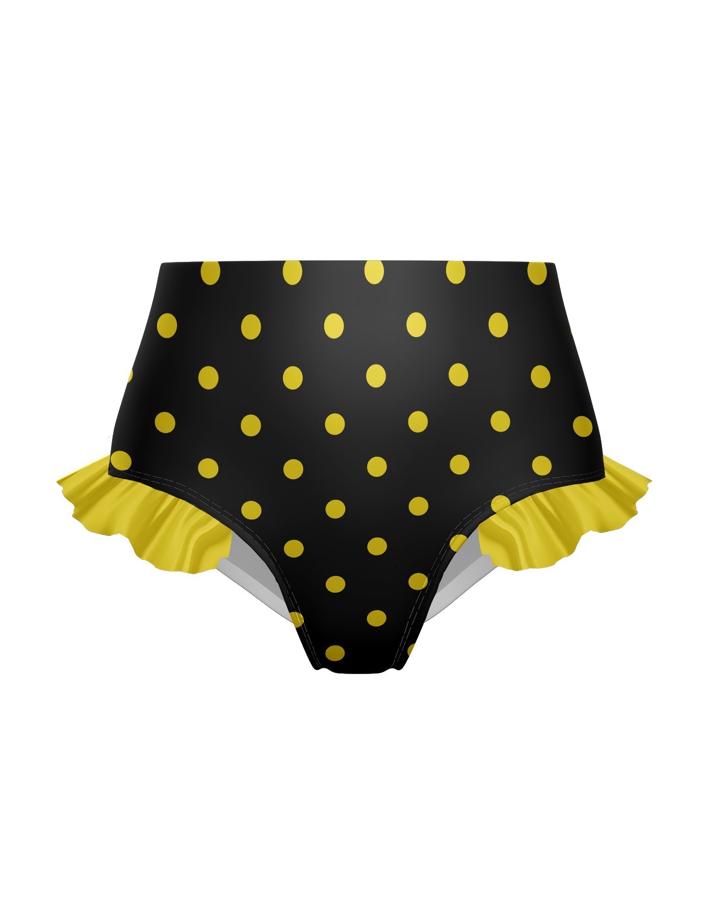 Surfin USA High Rise Panty with Ruffle