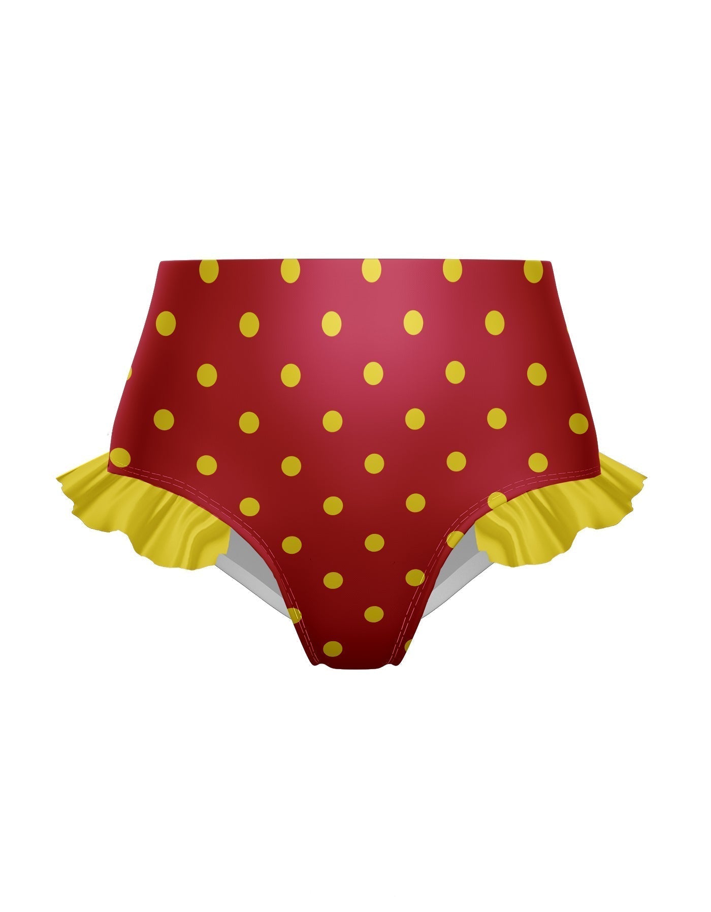 Surfin USA High Rise Panty with Ruffle