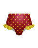Surfin USA High Rise Panty with Ruffle