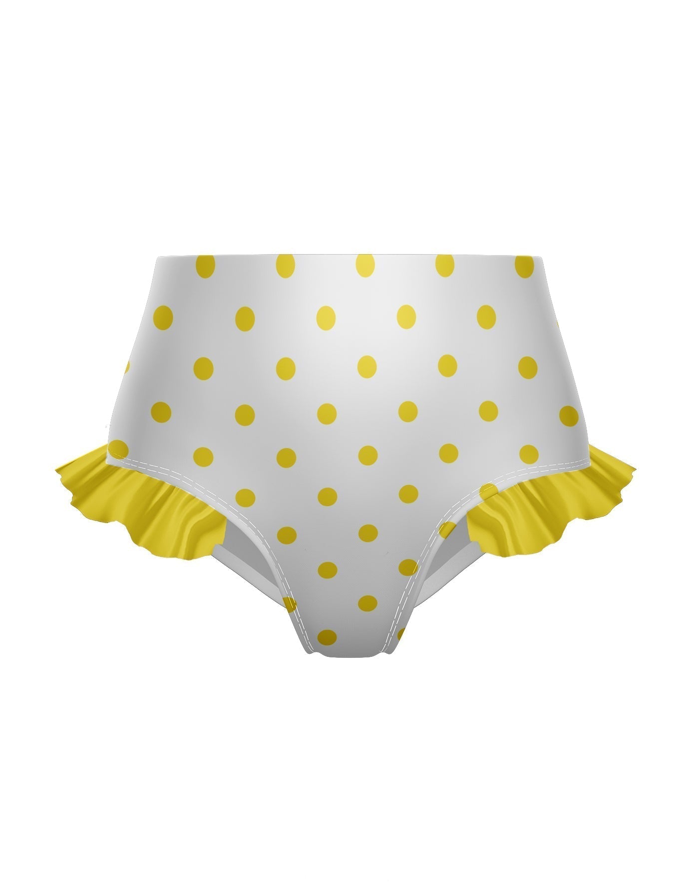 Surfin USA High Rise Panty with Ruffle