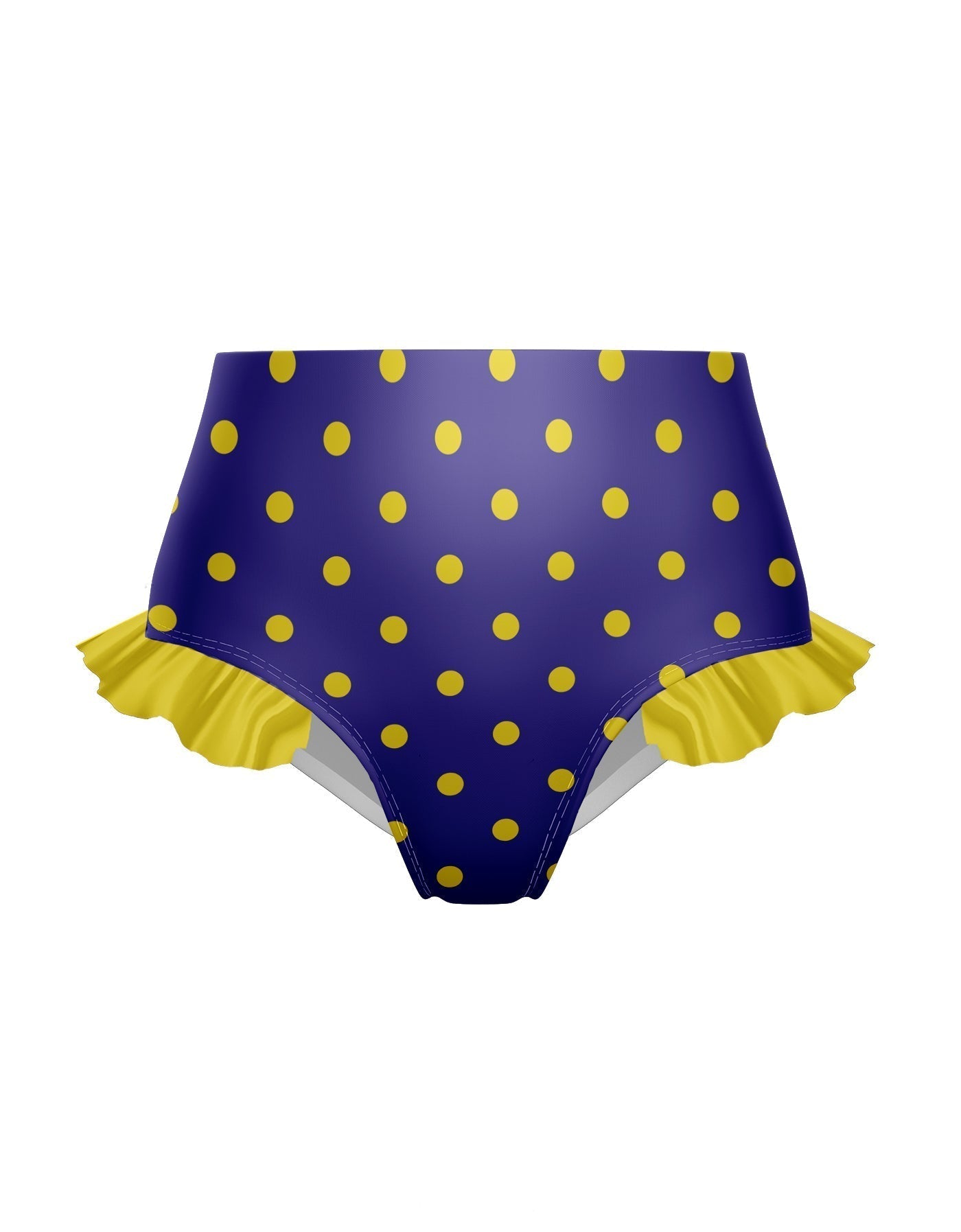 Surfin USA High Rise Panty with Ruffle