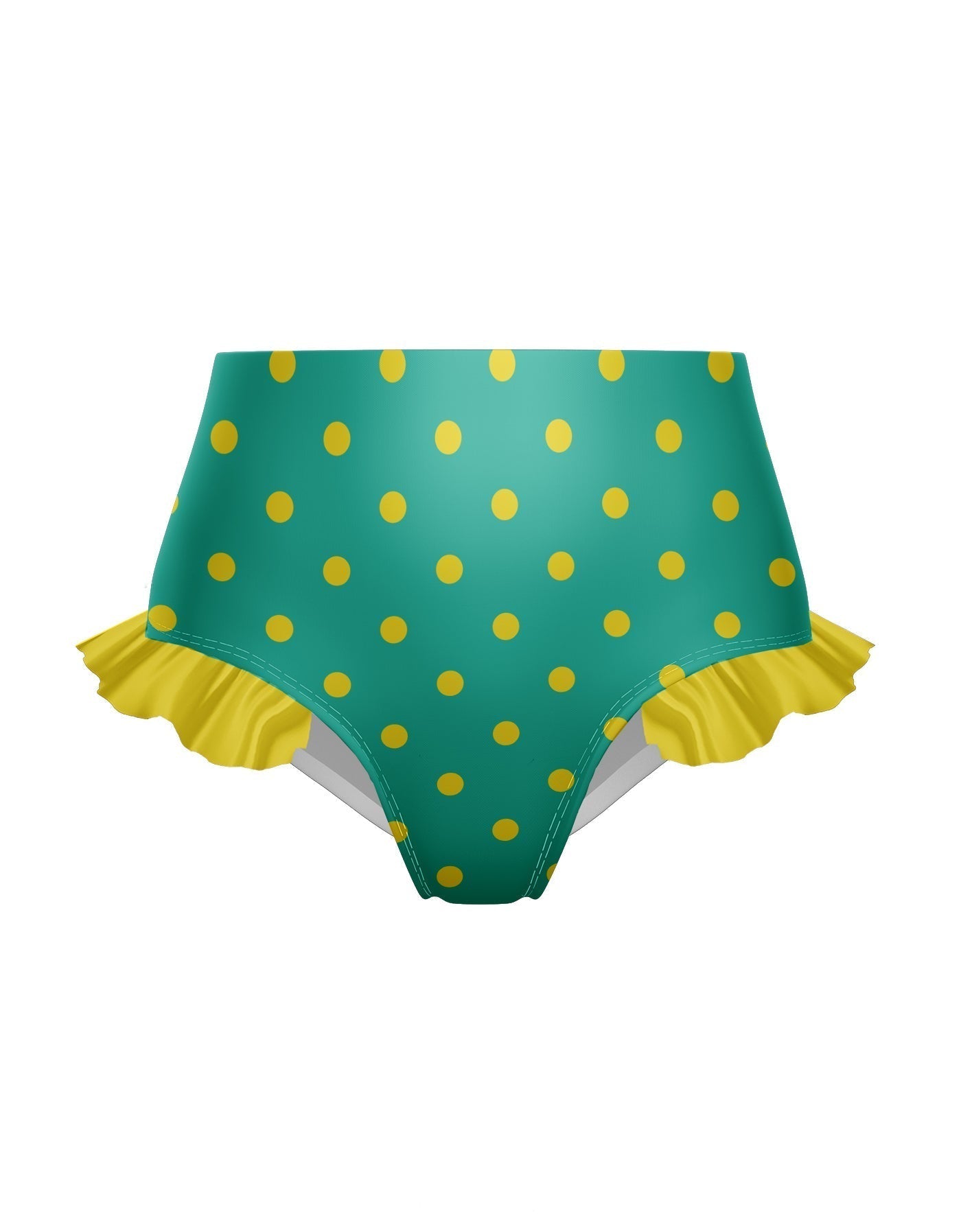 Surfin USA High Rise Panty with Ruffle