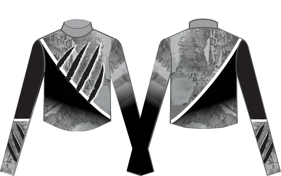 Eye of the Tiger Performance Top Mid Rise Curve