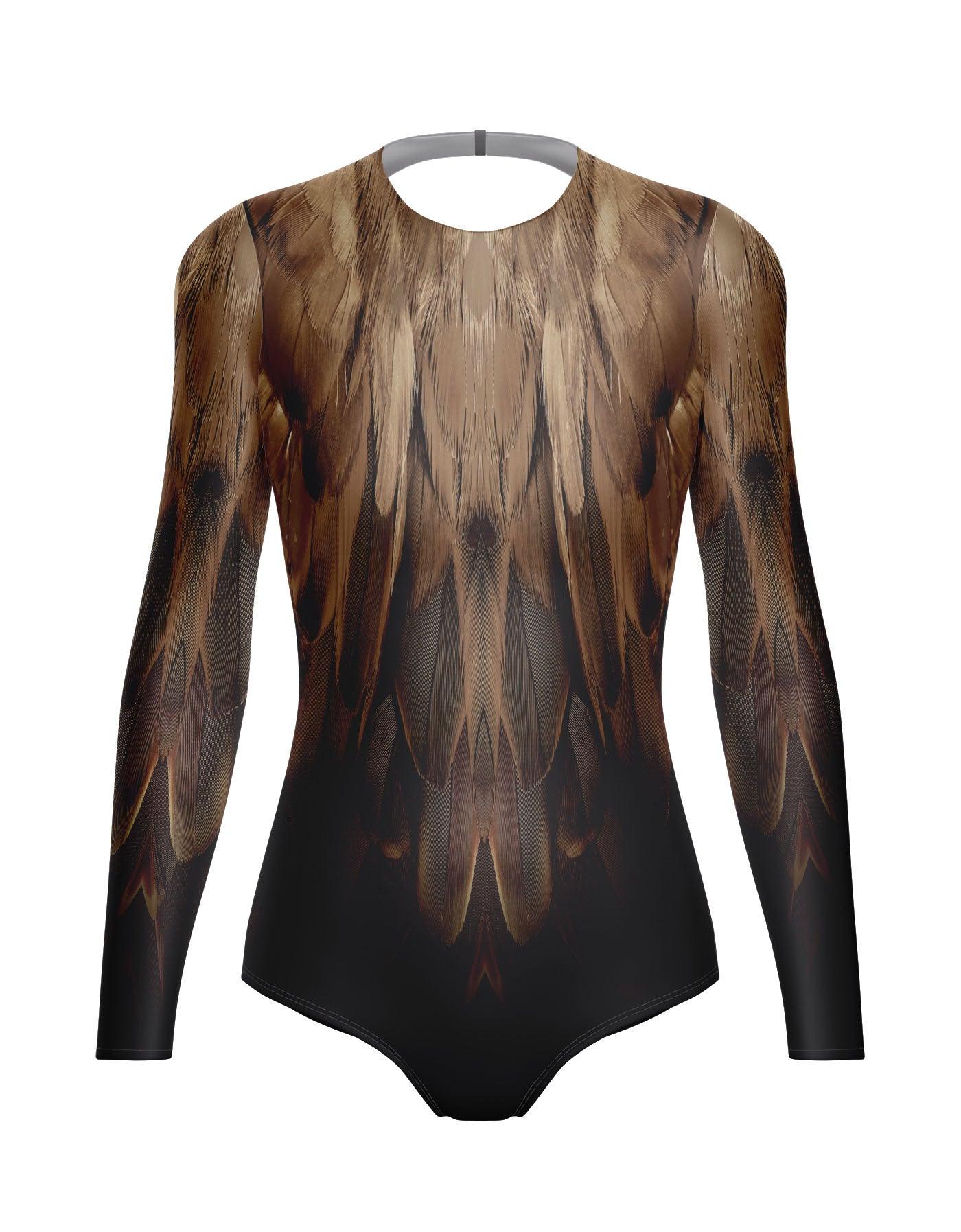 Flock LS Open Back Leotard