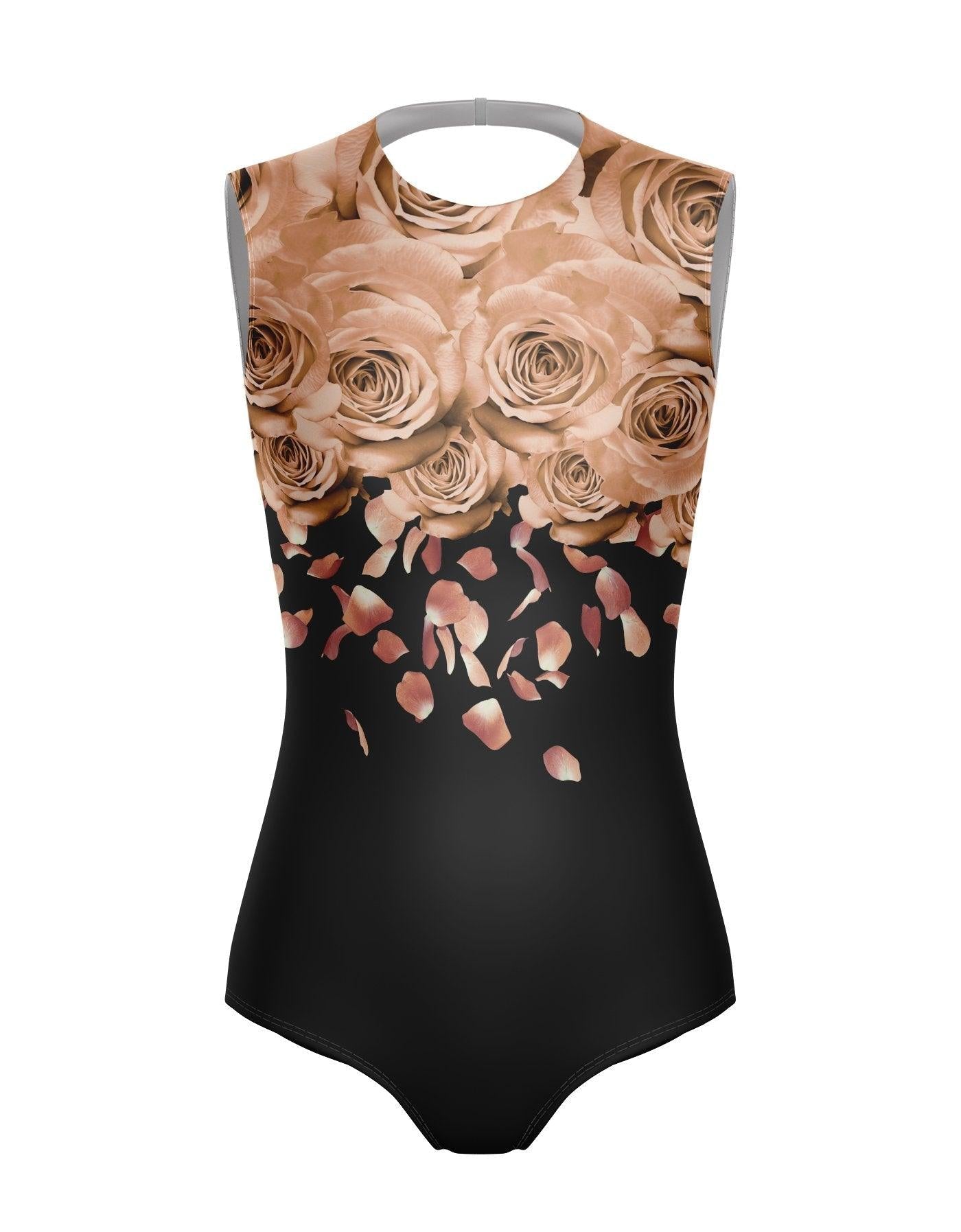 Je Taime Sleeveless Circle Back Leotard