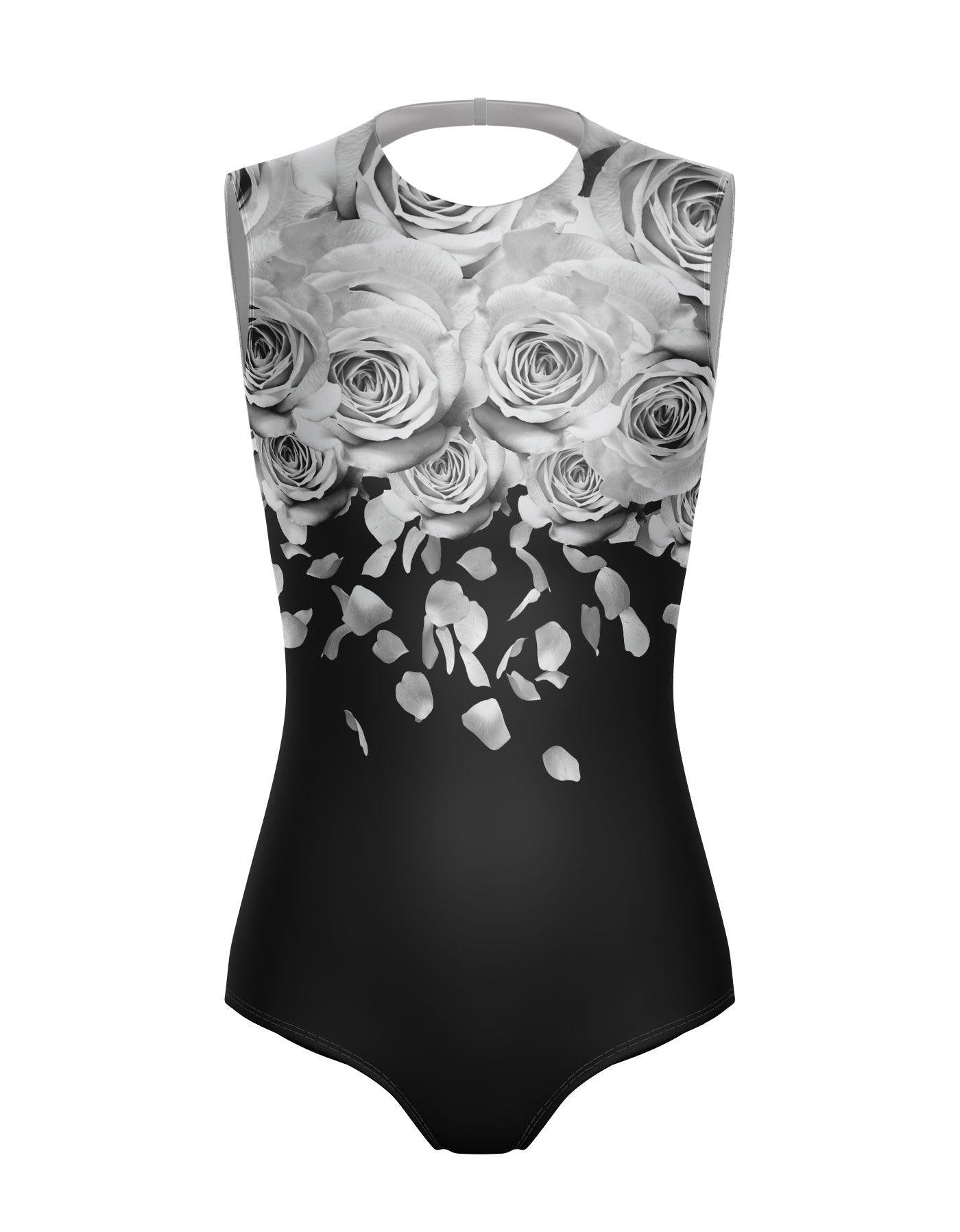 Je Taime Sleeveless Circle Back Leotard