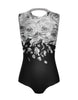 Je Taime Sleeveless Circle Back Leotard