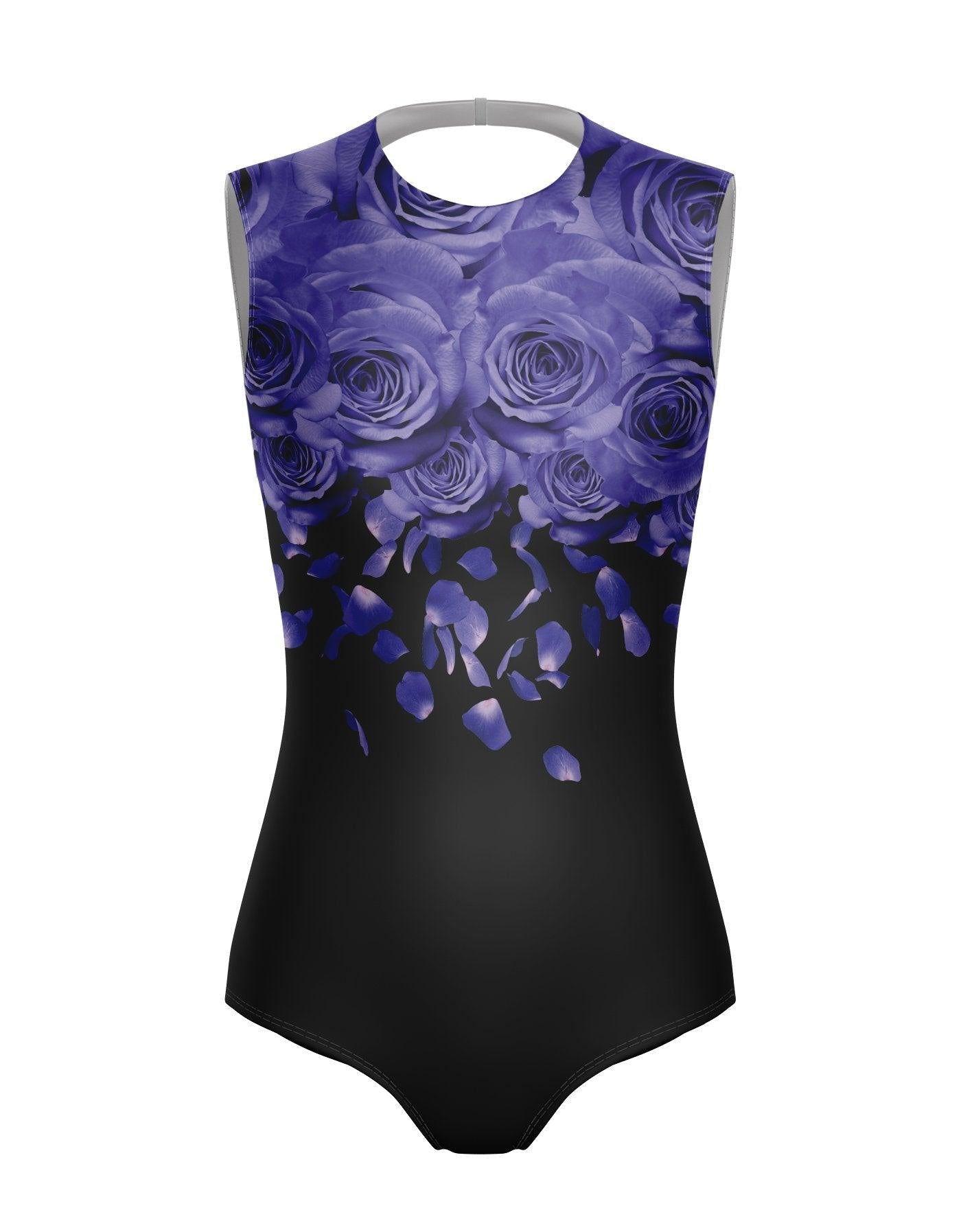 Je Taime Sleeveless Circle Back Leotard