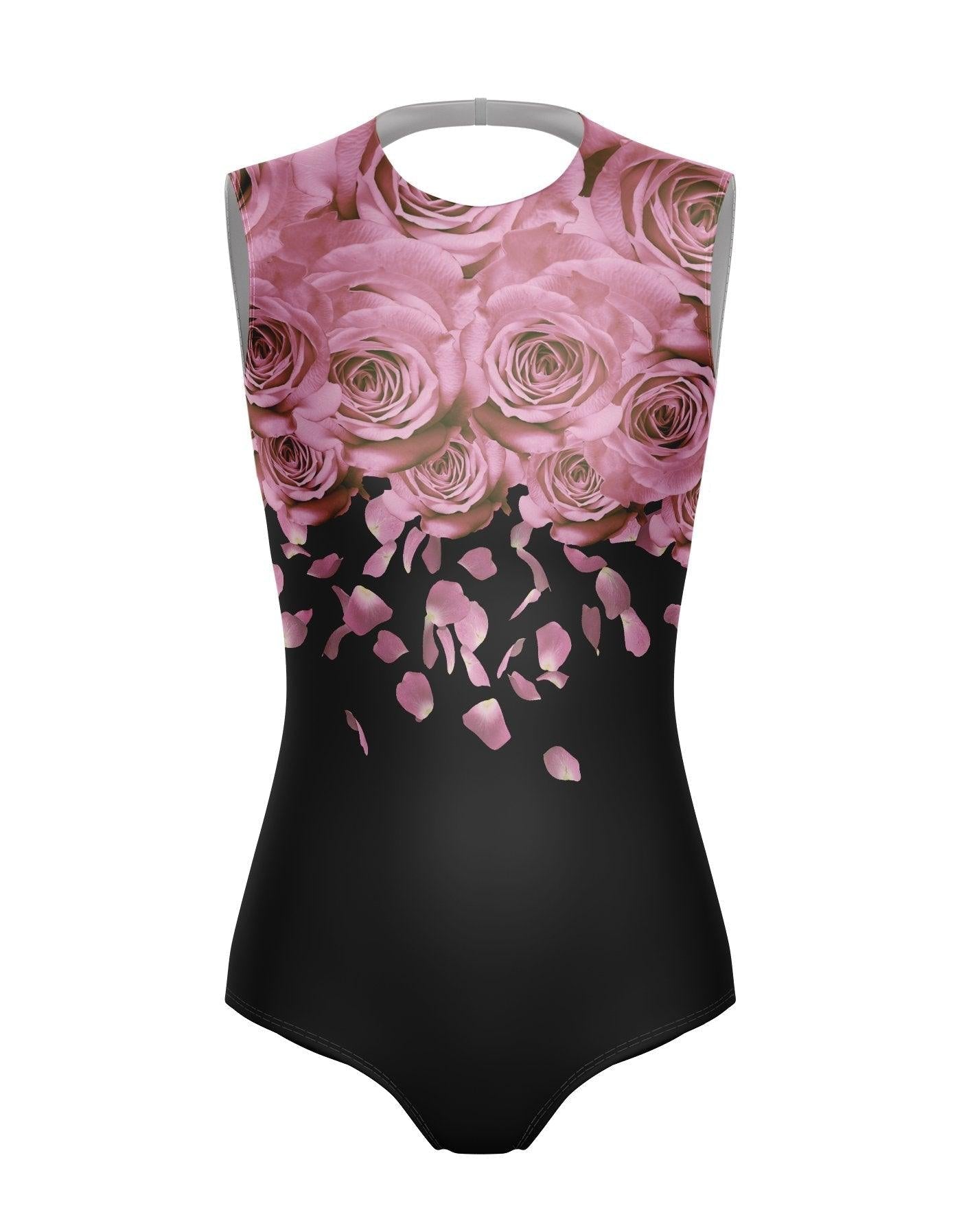 Je Taime Sleeveless Circle Back Leotard