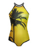 Tropical Halter Leotard