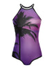 Tropical Halter Leotard